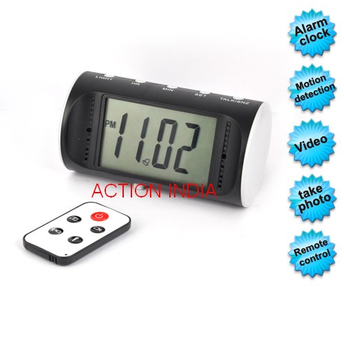 Spy Digital Table Clock Camera 