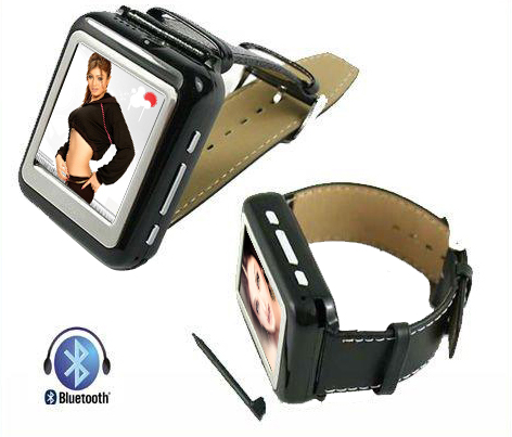 Mobile Watch With Bluetooth And Camera